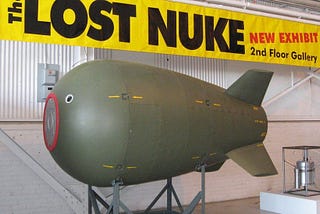 Broken arrow cases: nukes that were lost during the Cold War