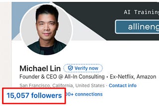 My Top 3 Lessons From Crossing 15k Followers on LinkedIn