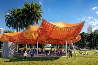 Naomi Milgrom Foundation reveals ninth MPavilion design by all(zone)