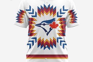 MLB Toronto Blue Jays Special Native Design Baseball Jersey