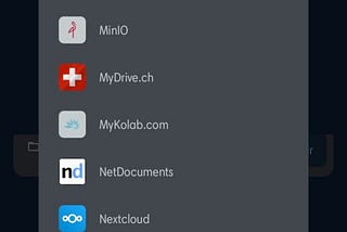 Synchronise files of 20 Clouds directly on your Android phone