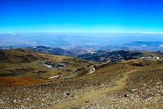 Sierra Nevada Mountains in the Province of Granada