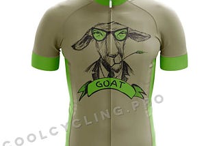 GOAT Cycling Jersey: Unleash Your Inner Legend - Cool Cycling Jerseys Online