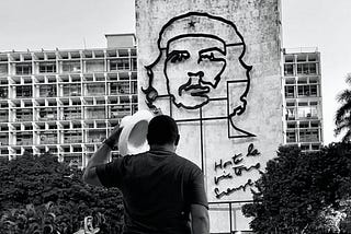 Our man in Havana. I ticked Cuba off my bucket list.