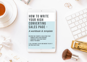 How to write a High Converting Sales Page