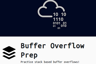 BuFferOver Flow — TryHackMe