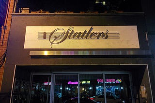 On the closure of Statler’s and the fate of cities