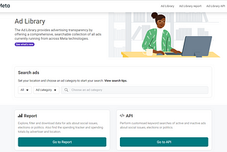 Facebook ad library