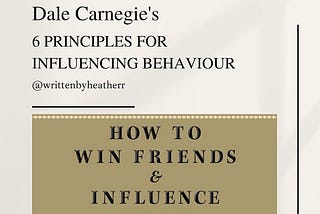 How to win friends and influence people… through conscious copywriting!