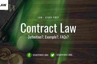 Contract Law — Study First