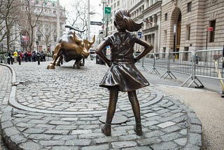 Another Fearless Girl/Charging Bull Take