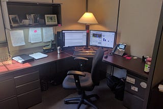 A Tour of My Office (Cube)