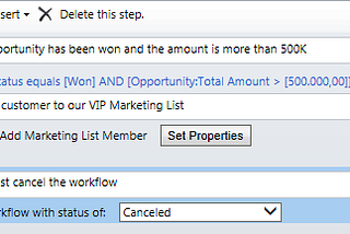 The Dynamics CRM Marketing Workflow Commands Microsoft forgot