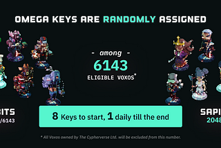 250 ETH Omega Key Game coming your way