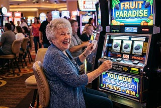 Jackpot: the winner eats prunes