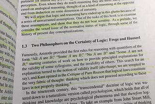 History of logic and cognitive science