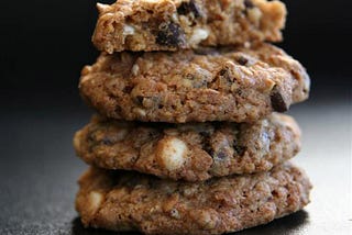 No-sugar-added Oatmeal Cookies