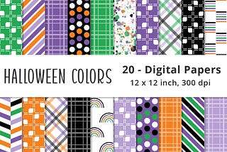 Seamless Halloween Background Papers Free