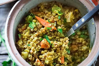 Khichdi vegetable recipe (an Ayurvedic cleanse)