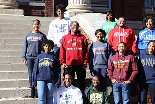 HBCU Students posing