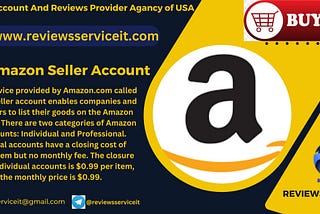 Buy Amazon Seller Account