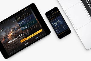 Wargaming Profile Games Cards — UX/UI Case Study.