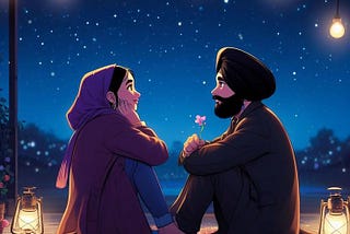 “Jey Tu Akhiya dy Samne Nahi Rehna Ty Biba Sada Dil Mor Dy- A Heartfelt Plea.’’