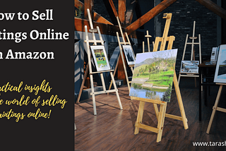 How To Sell Painting Online on Amazon India