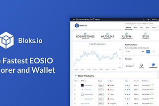 Trezor is now available for EOS on Bloks.io