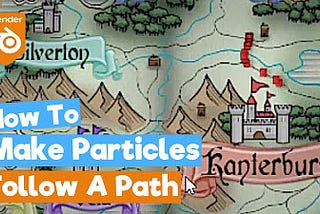 Blender Tutorial: How to Make Particles Follow a Path