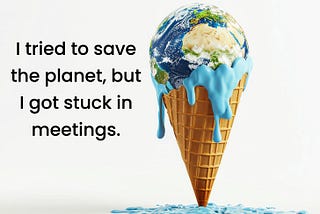 Save the planet by fixing organizations