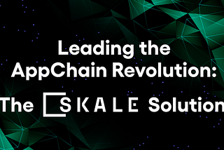 Asiwaju Iyika AppChain: Solusan SKALE