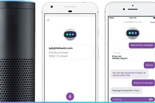 Astrobot Voice helps manage email on iPhone, Android and Amazon Echo