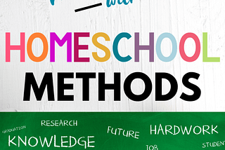 Structure your homeschool with homeschool methods, also called homeschool styles or homeschool approaches. By using a method, or a mix of methods, your homeschool flows in the direction you want it to, making for a fabulous way to go about your day. #homeschool #homeschoolmethods