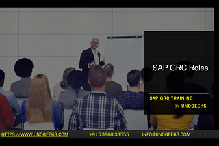 SAP GRC Roles