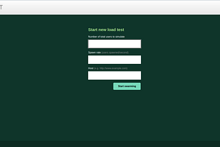 LOCUST -LOAD TESTING