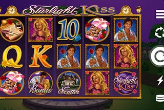 starlight kiss slot features