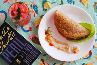 ALL- IN Roti Wrap with Watermelon Juice