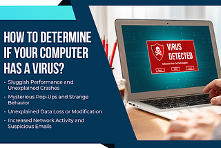 IT Support Services, Raleigh: How to Determine if Your Computer has a Virus?