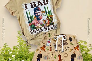 Morgan Wallen ‘I Had Some Help’ T-Shirt & Shorts Set: Country Fan Gear