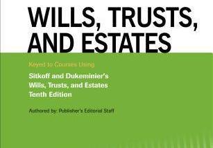 Listen WILLS, TRUSTS, AND ESTATES (Casenote Legal Briefs)