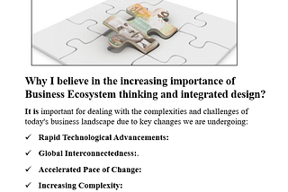 Connecting Business Ecosystems