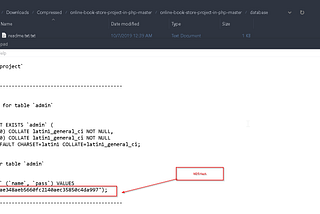 CVE-2020–24115: Use of hardcoded credentials in source code leads to admin panel access