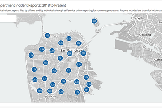 New police department incident report data now live!