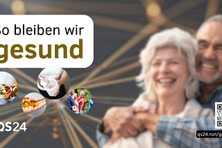 Gesund alt werden beginnt nicht irgendwann, sondern heute.