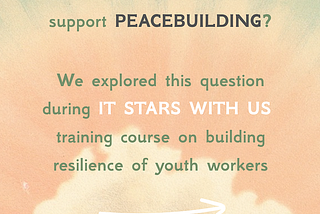LIVING PEACE — The role of youth in building peace