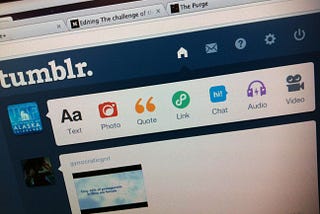 The challenge of the new Tumblr