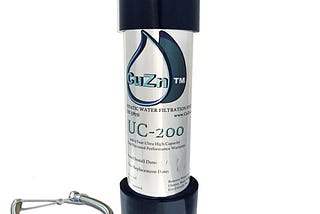 CuZn UC-200 Under Counter Water Filter - 50K Ultra High Capacity - Made in USA