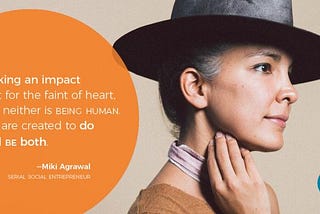Disrupt Her: How Miki Agrawal is driven by the value of people