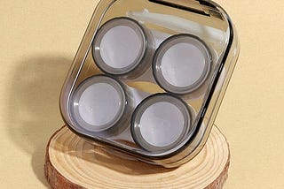 Unicornlens Scandi Duo Case Compact Lens Travel Kit (Gray)